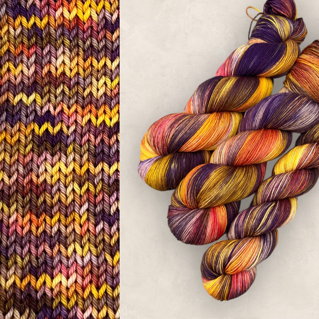 Viola 4Ply Sock Hand Dyed Yarn