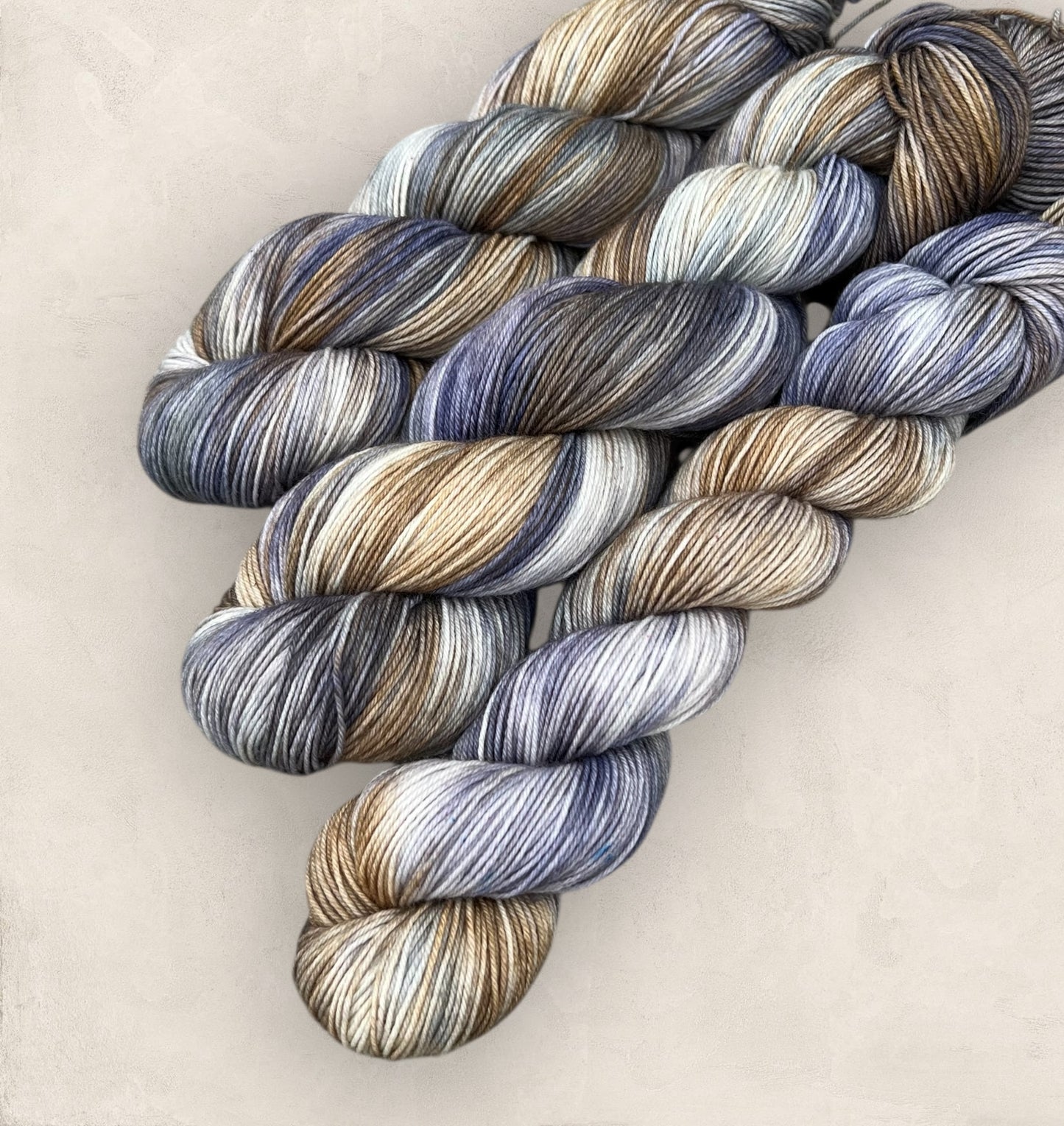 Frosted Heather 4Ply Sock Yarn Hand Dyed