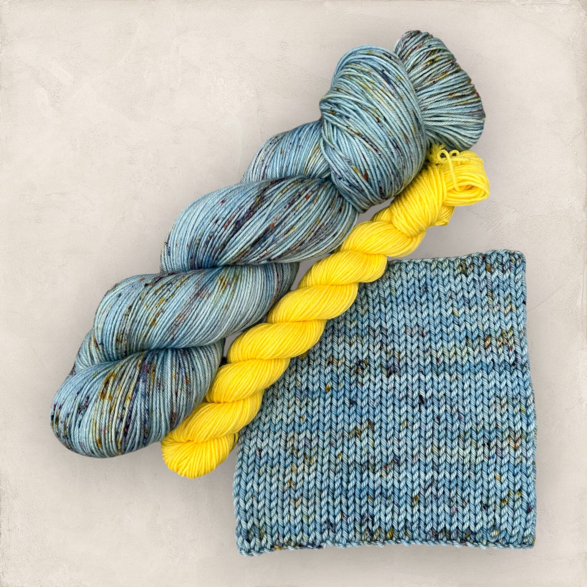 Mahoe Tweed Effect Speckled Sock Set 4 Ply image 2