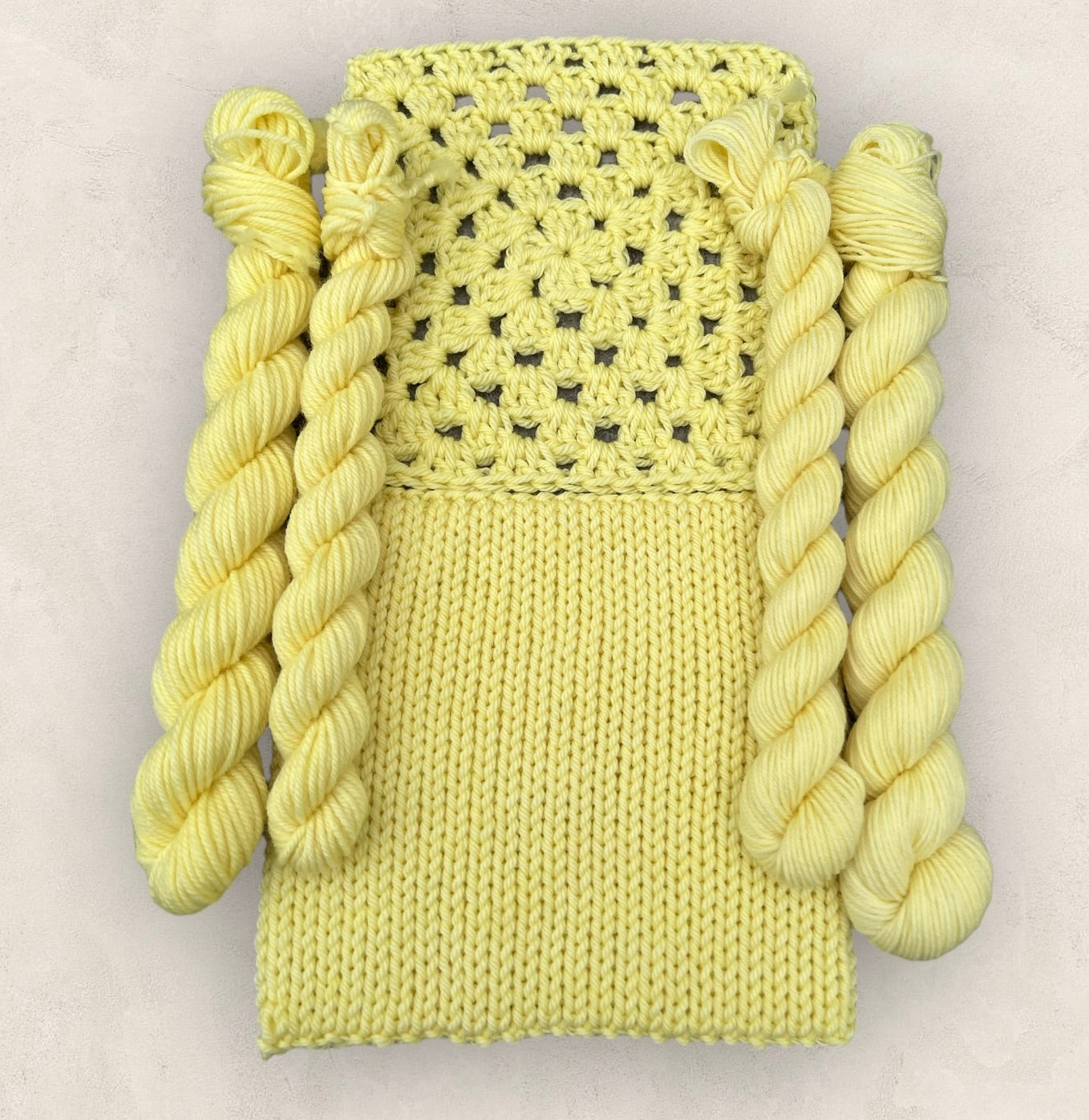 4 Ply or DK Yarn 100g- 50g - 20g -10g Luscious Lemon M42 image 2