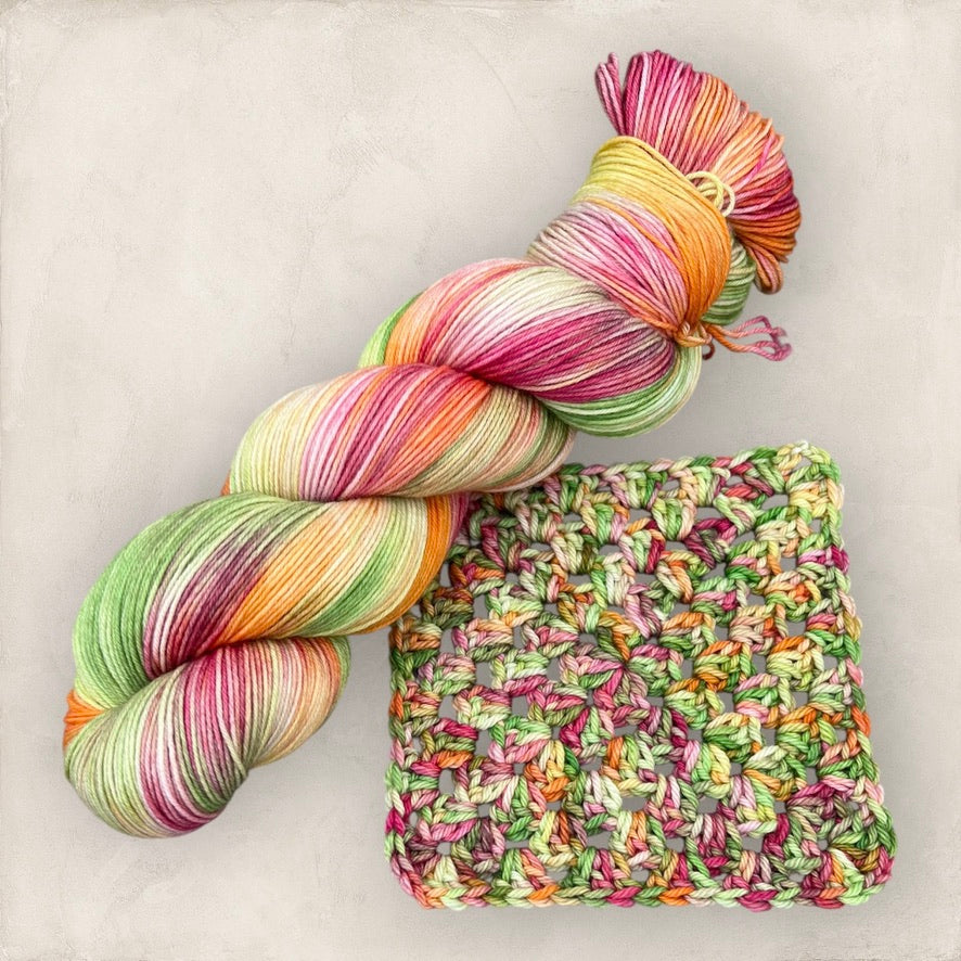 Painted Meadow DK Hand Dyed Yarn - Double Knitting