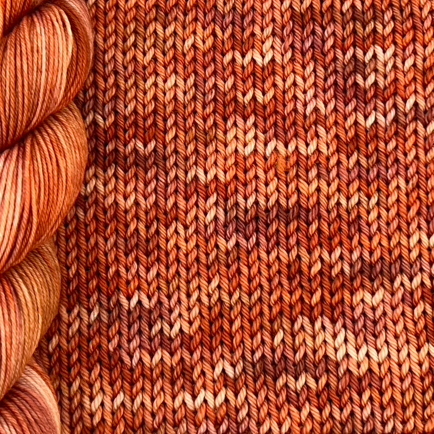 Harvest Flame DK Hand Dyed Yarn - Double Knitting