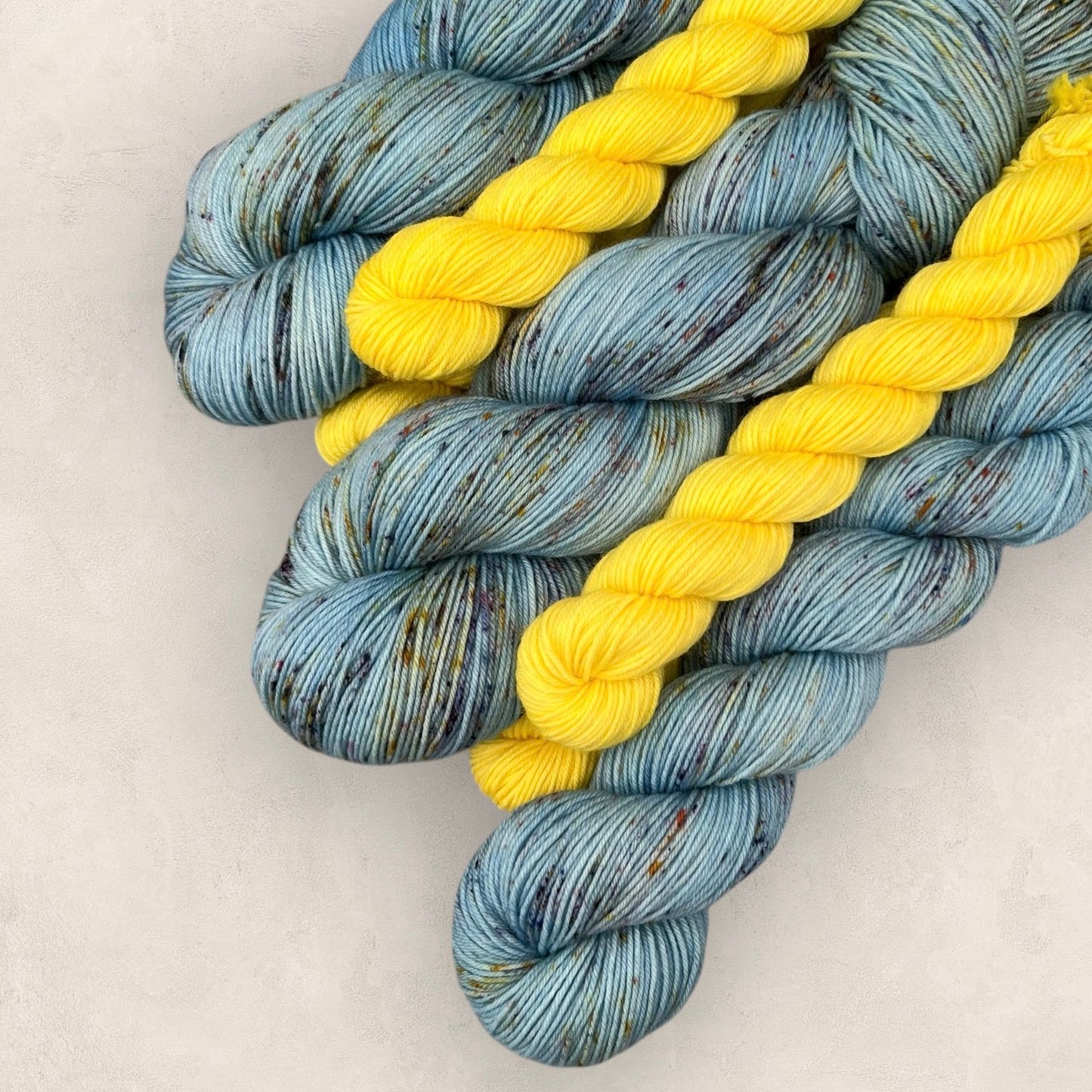 Mahoe Tweed Effect Speckled Sock Set 4 Ply image 0