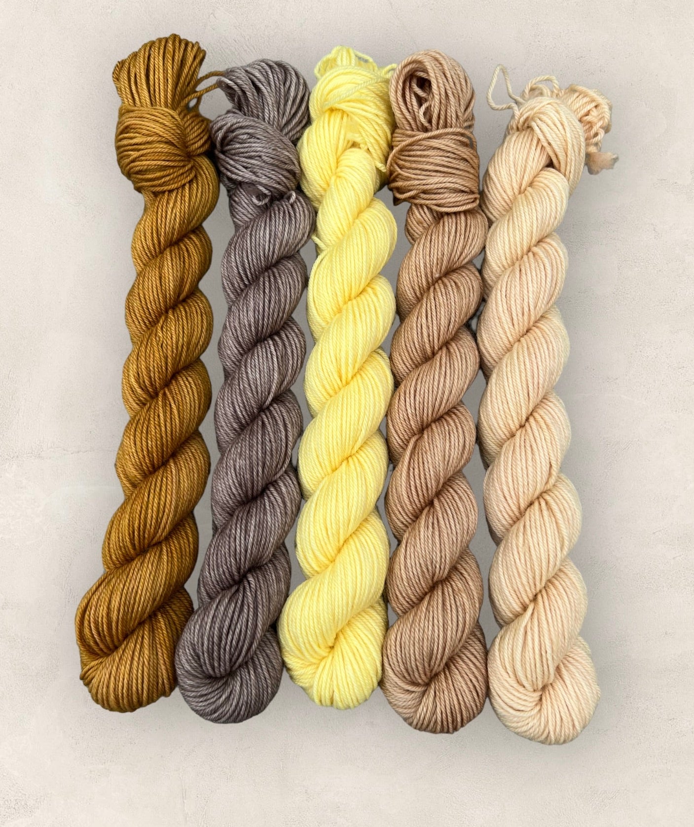 Mini Skeins  5 x 20g  4 Ply - Fingering Weigh image 1