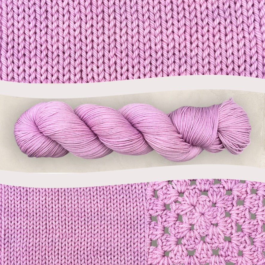 4 Ply or DK Yarn 100g- 50g - 20g -10g Smoky Pink P71
