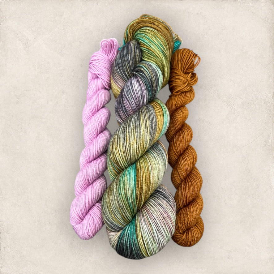 Keepsake Hand Dyed Yarn Sock Set 4Ply