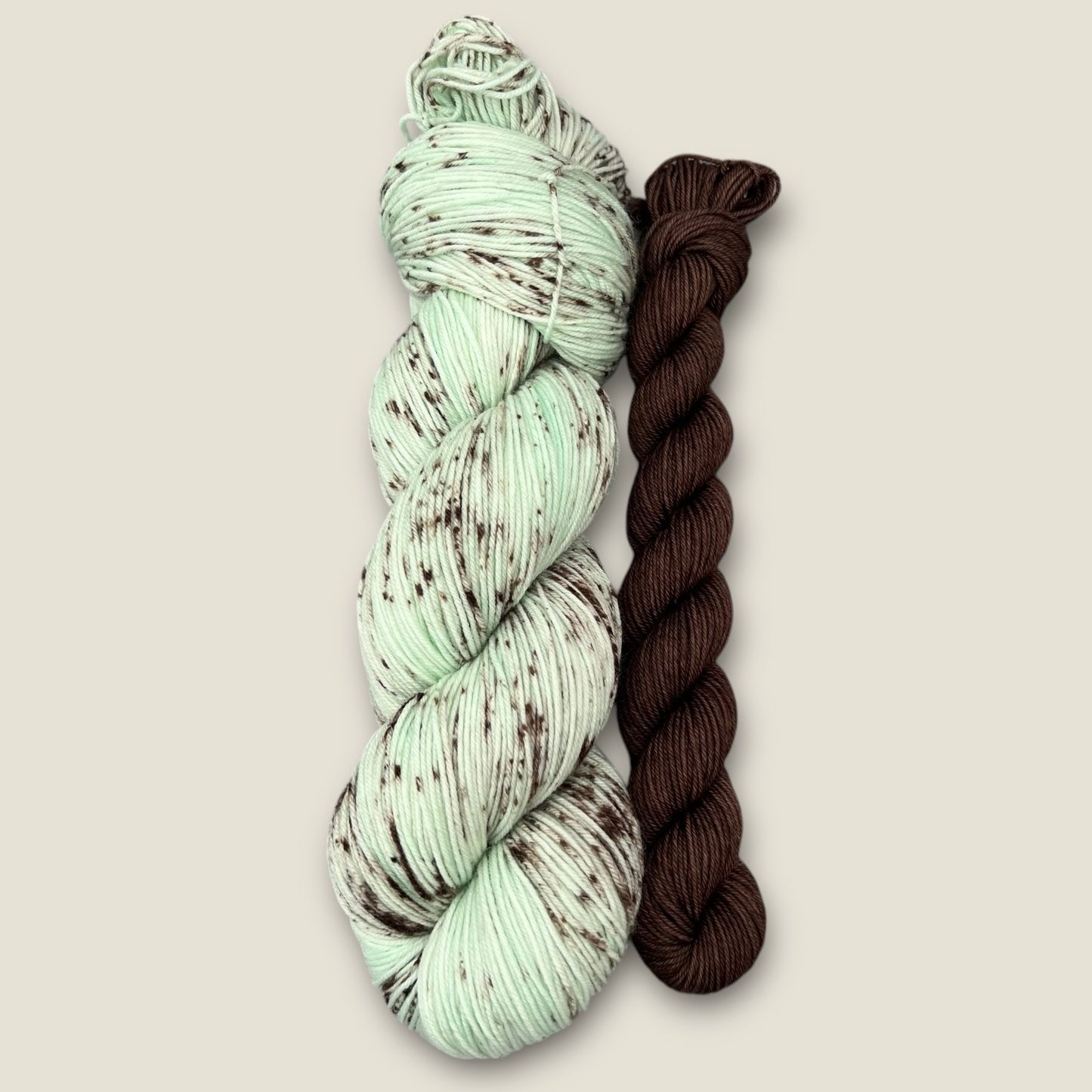 MintChoc Chip Sock Set 4 Ply - Fingering Weight image 5