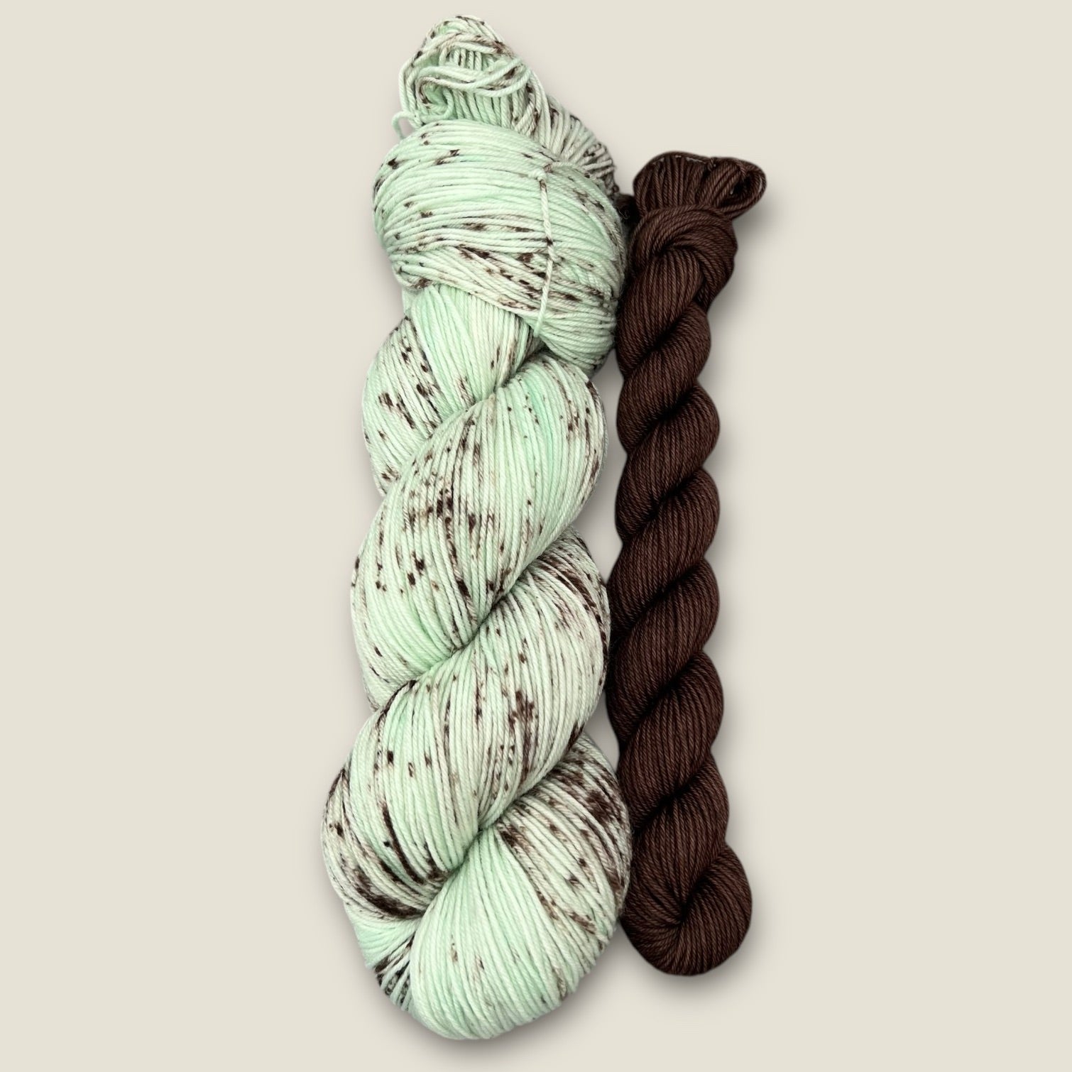 MintChoc Chip Sock Set 4 Ply - Fingering Weight image 5