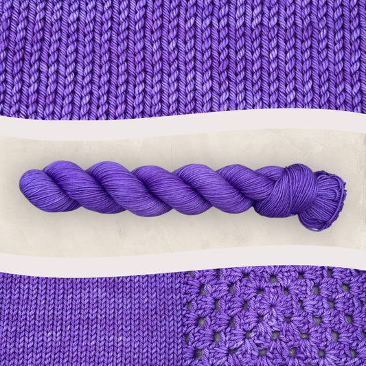 4 Ply or DK Yarn Amethyst Purple P83