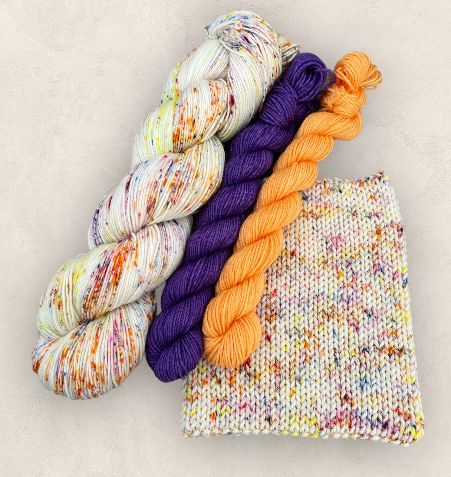 Rainbow Drops Sock Set  4 Ply image 5