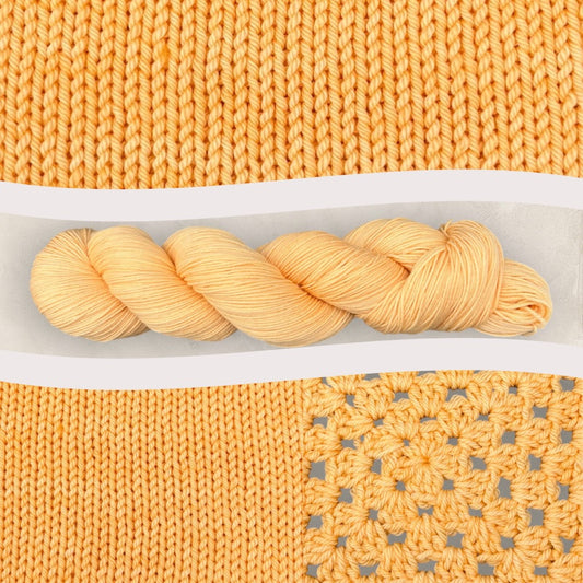 4 Ply or DK Yarn 100g- 50g - 20g -10g Soft Orange P71