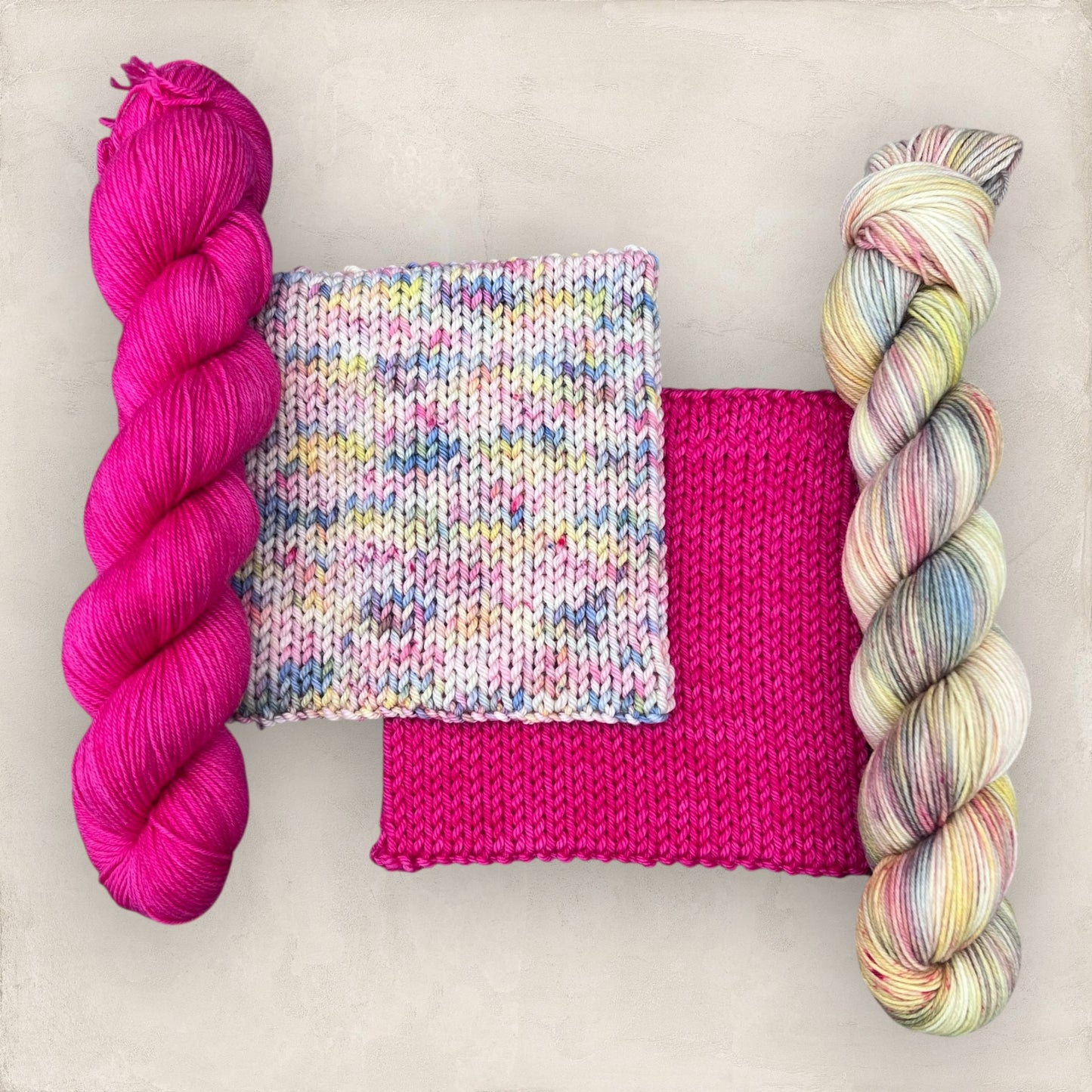Fairy Fizz set 2 x 50g or 100g Skeins 4ply / Sock Yarn