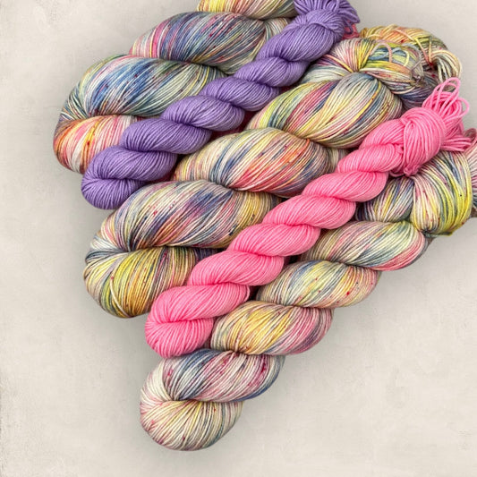 Fairy Fizz Sock Set 4 Ply - Fingering Weight image 0