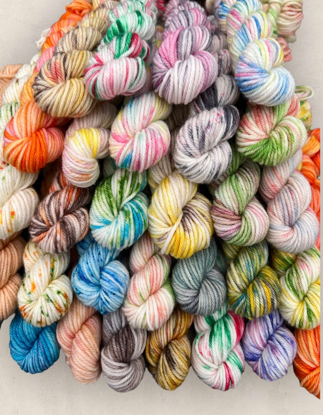 Mystery Minis 12 x 20g DK Hand Dyed Yarn image 1