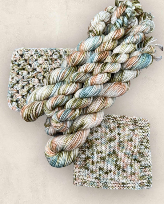 Sage Dunes 4 Ply or DK Yarn 20g - 10g Mini Skein M58 image 0