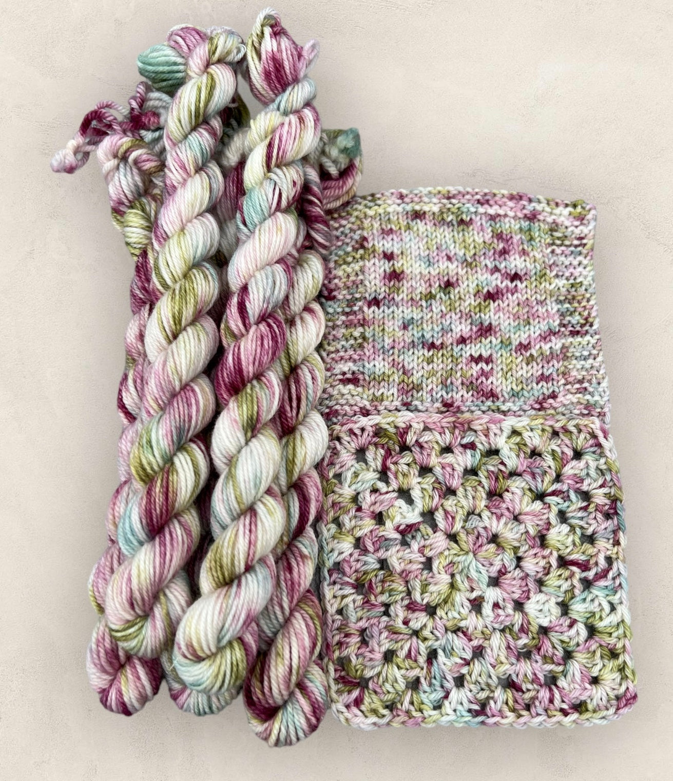 Calluna Heather 4 Ply or DK Yarn 20g - 10g Mini Skein M59 image 1