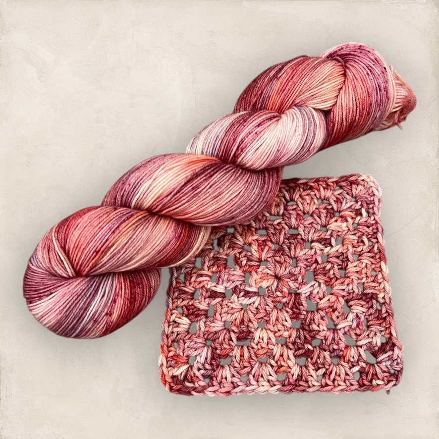 Velvet Petals DK Hand Dyed Yarn - Double Knitting