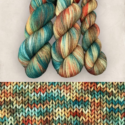 Marigold DK Hand Dyed Yarn - Double Knitting