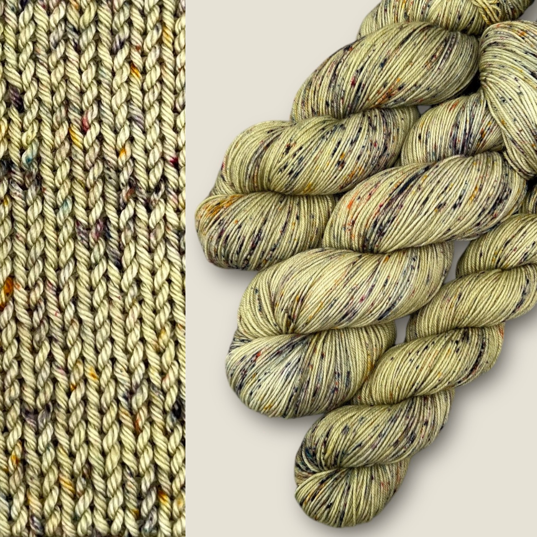 Woodland Tweed Effect 4Ply Sock Hand Dyed Yarn