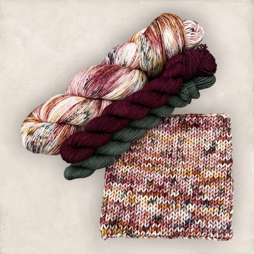 Hawthorn Hand Dyed Yarn Sock Set 4Ply