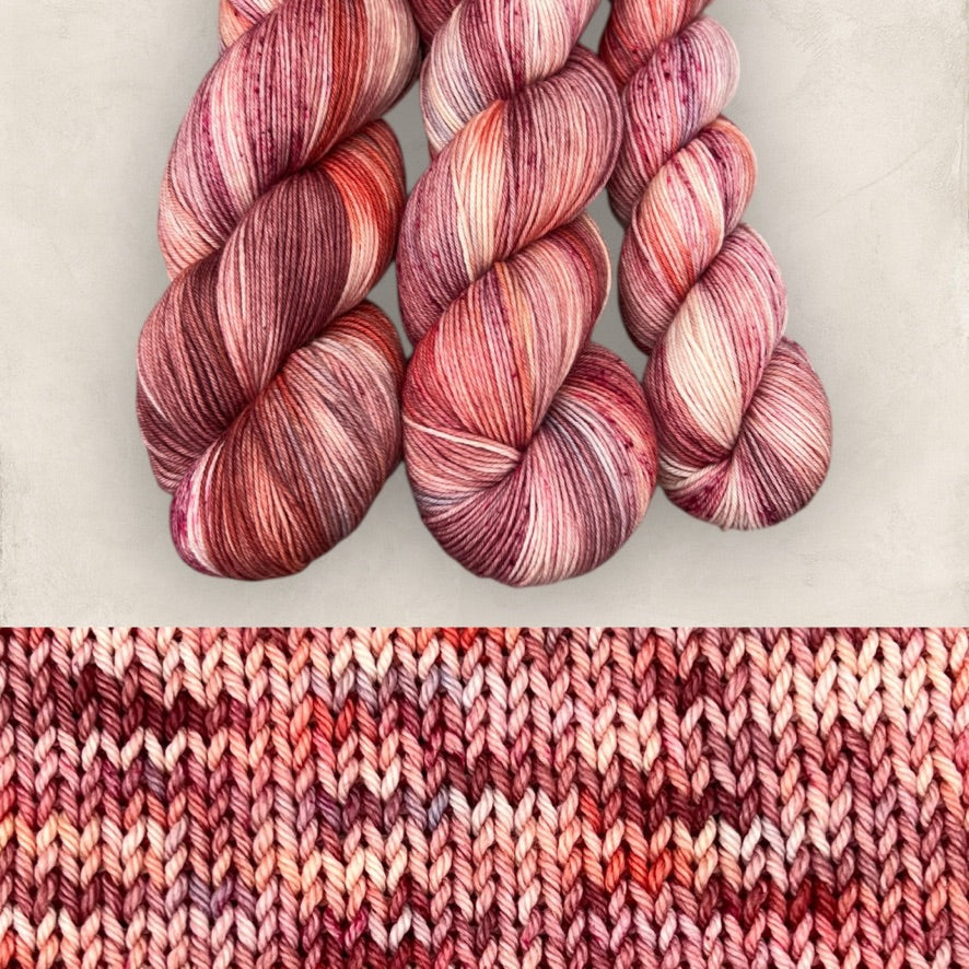 Velvet Petals DK Hand Dyed Yarn - Double Knitting
