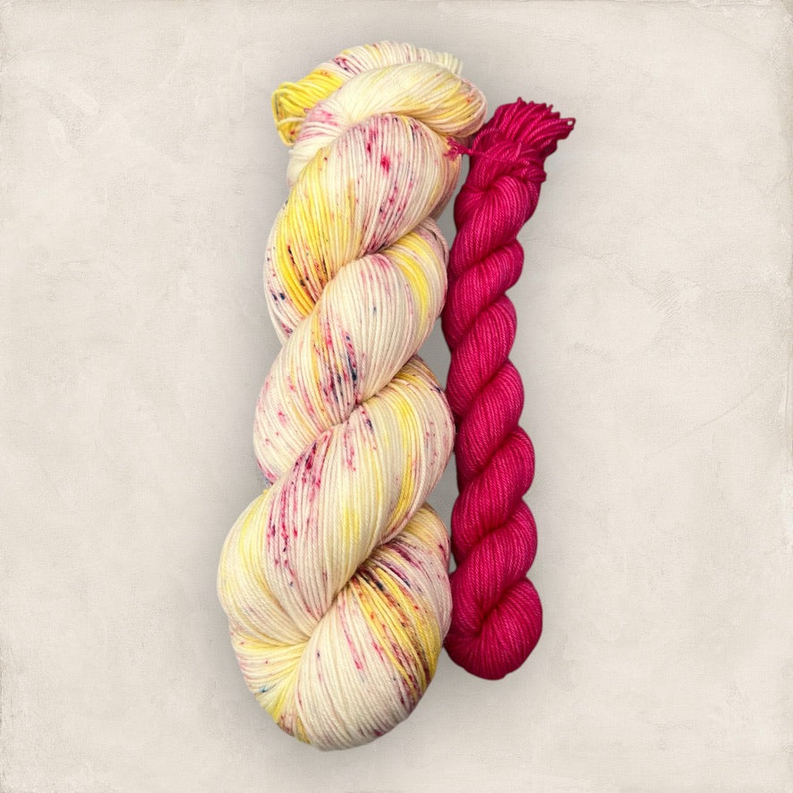 Sweet Zest Hand Dyed Yarn Sock Set 4Ply