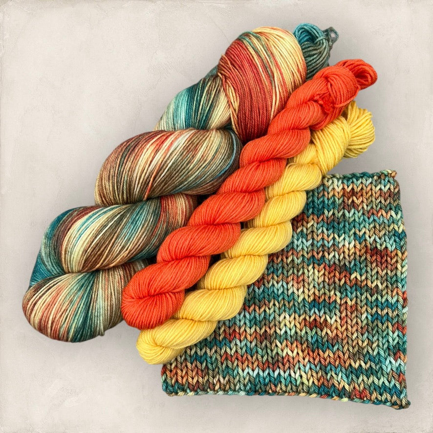 Marigold Hand Dyed Yarn Sock Set 4Ply
