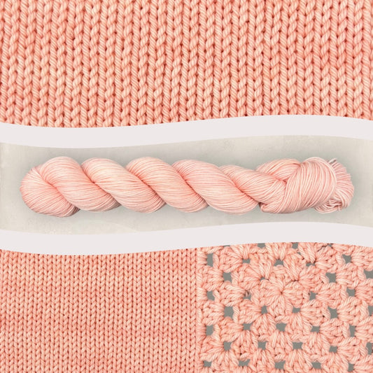 4 Ply or DK Yarn 100g- 50g - 20g -10g Pretty Peach M45