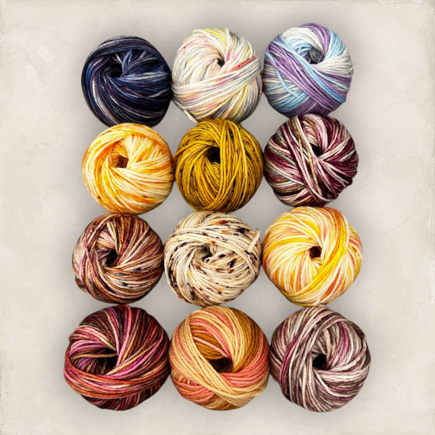 Mystery Mini Skein Balls 4Ply Sock Yarn Ready to Use Bundle