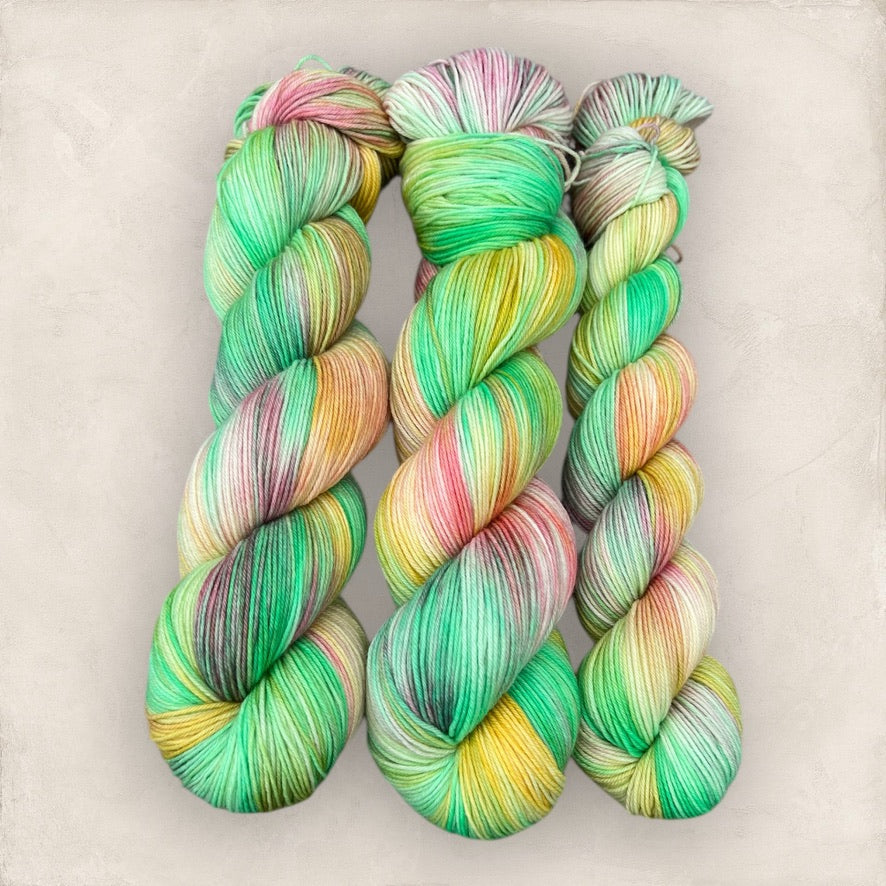 Minty Morning DK Hand Dyed Yarn - Double Knitting