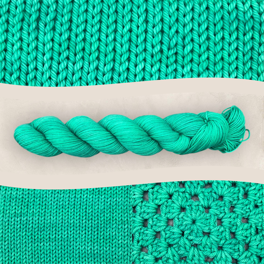 4 Ply or DK Yarn 100g - 50g - 20g - 10g Paris Green P84