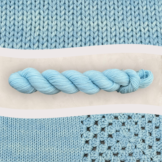4 Ply or DK Yarn 100g- 50g - 20g -10g Baby Blue P82