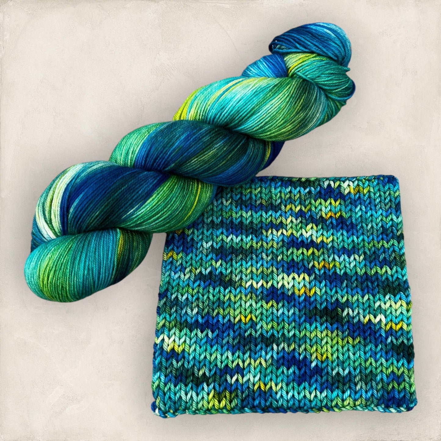 Sea Fern DK Hand Dyed Yarn - Double Knitting