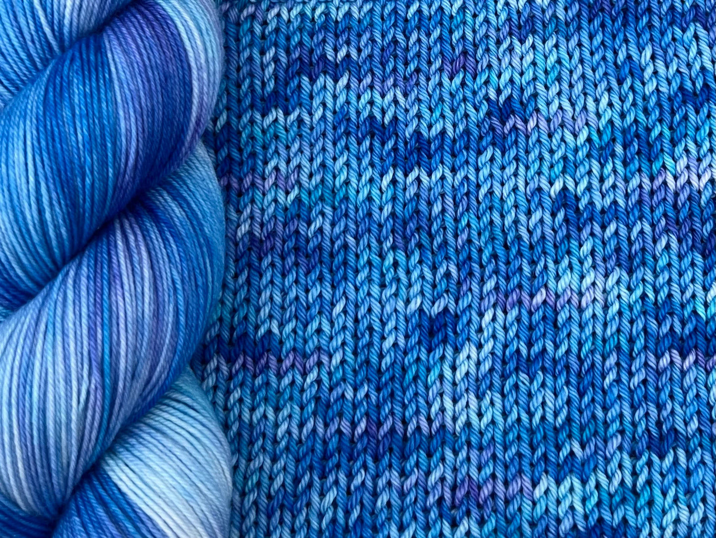 Hydrangea DK Hand Dyed Yarn