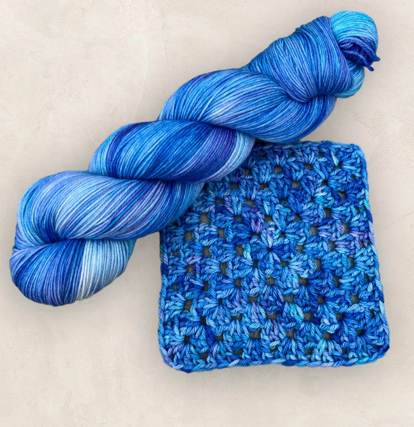 Hydrangea DK Hand Dyed Yarn