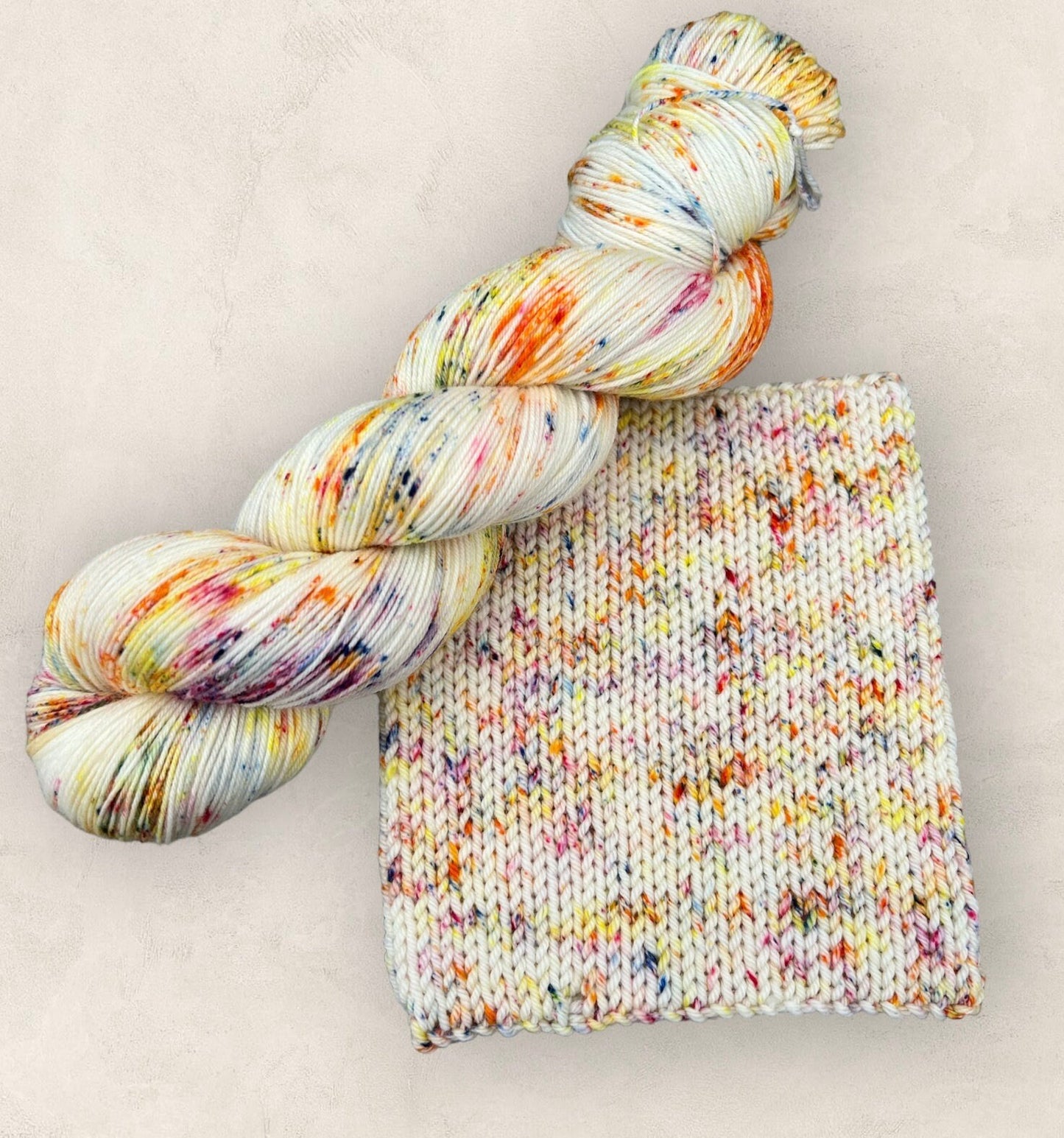 Rainbow Drops DK Hand Dyed Yarn