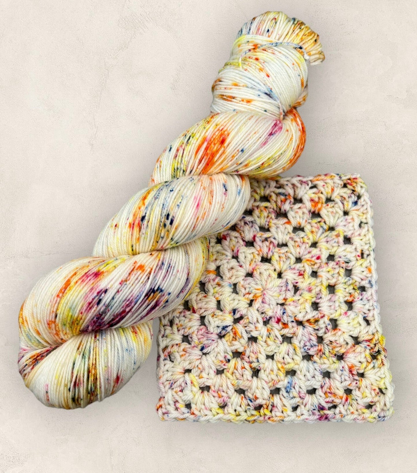 Rainbow Drops DK Hand Dyed Yarn