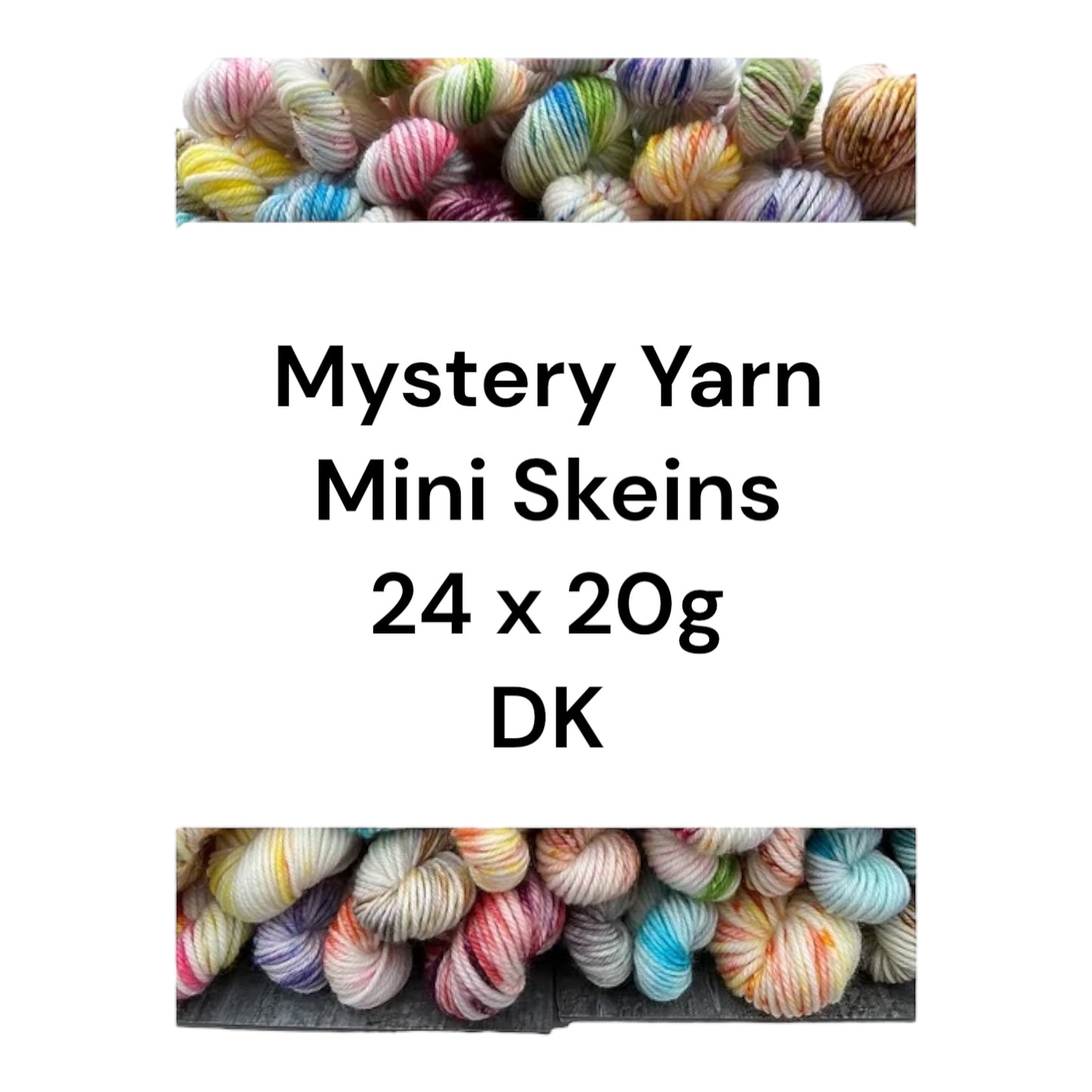Mystery Minis 24 x 20g DK Hand Dyed Yarn image 0