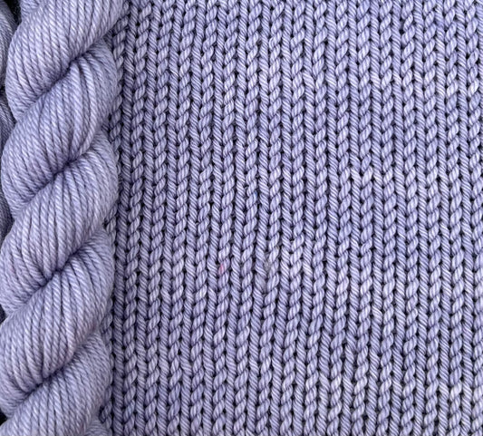 4 Ply or DK Yarn 100g- 50g - 20g -10g Light Periwinkle image 0