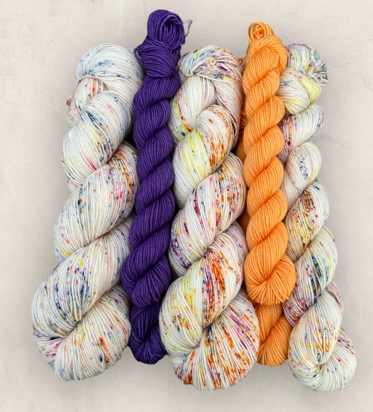 Rainbow Drops Sock Set  4 Ply image 1