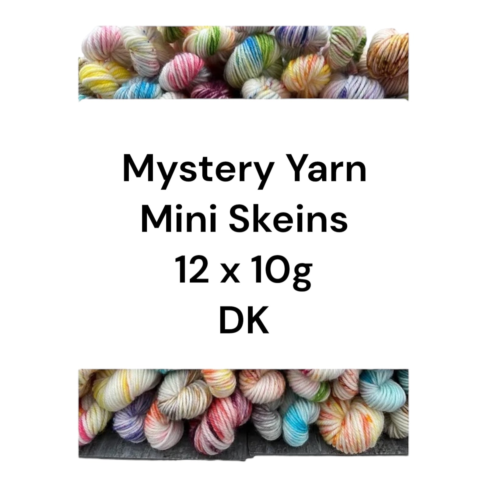 Mystery Mini 12 x 10g DK - Hand Dyed Yarn image 0
