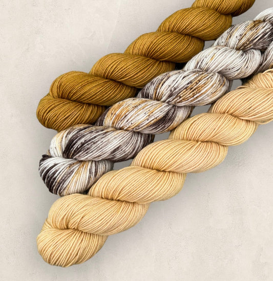 Mocha Swirl Set  DK - Double Knitting image 0