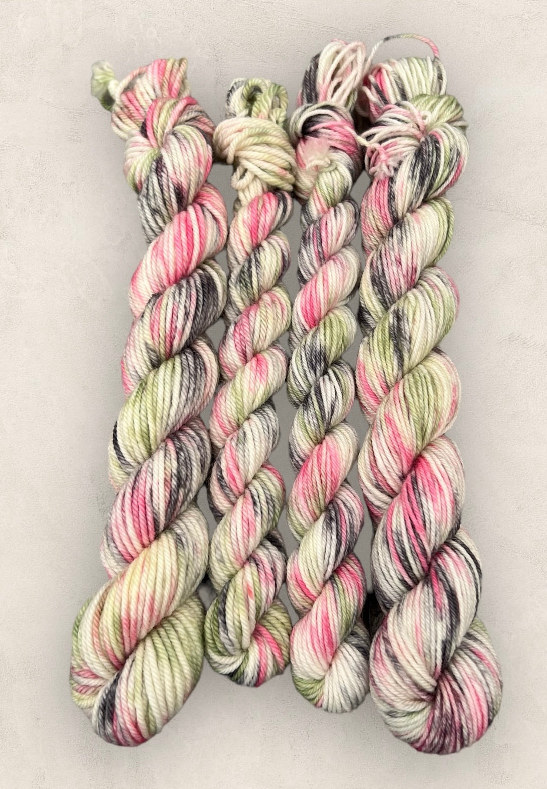 Pink Haze 4 Ply or DK Yarn 20g - 10g Mini Skein M16 image 2