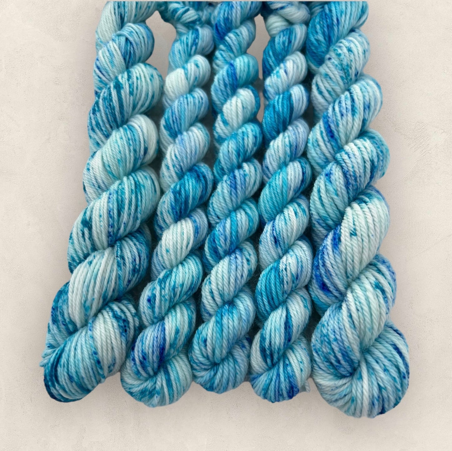 Blue Orchid 4 Ply or DK Yarn 20g - 10g Mini Skein M37 image 1