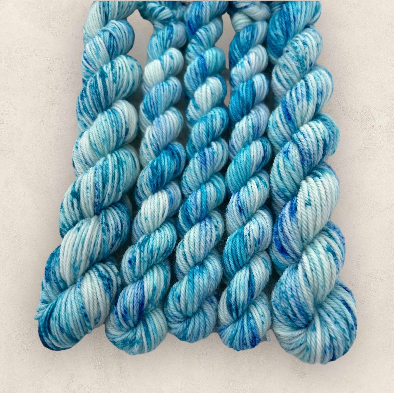 Blue Orchid 4 Ply or DK Yarn 20g - 10g Mini Skein M37 image 1