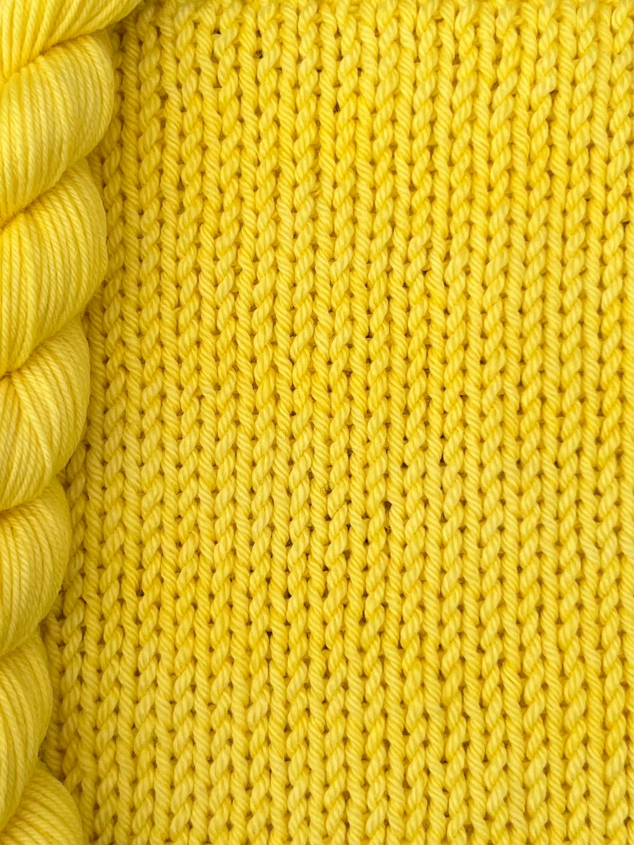 4 Ply or DK Yarn 100g- 50g - 20g -10g Citrus Yellow G16 image 0