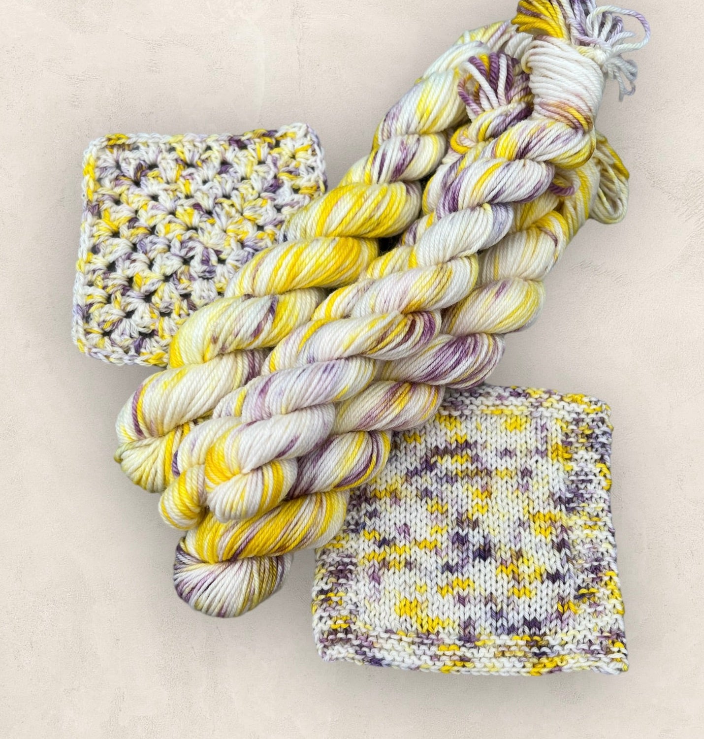 Tropical - 4 Ply or DK Yarn 20g - 10g Mini Skein M10 image 0
