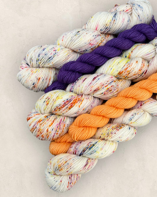 Rainbow Drops Sock Set  4 Ply image 0