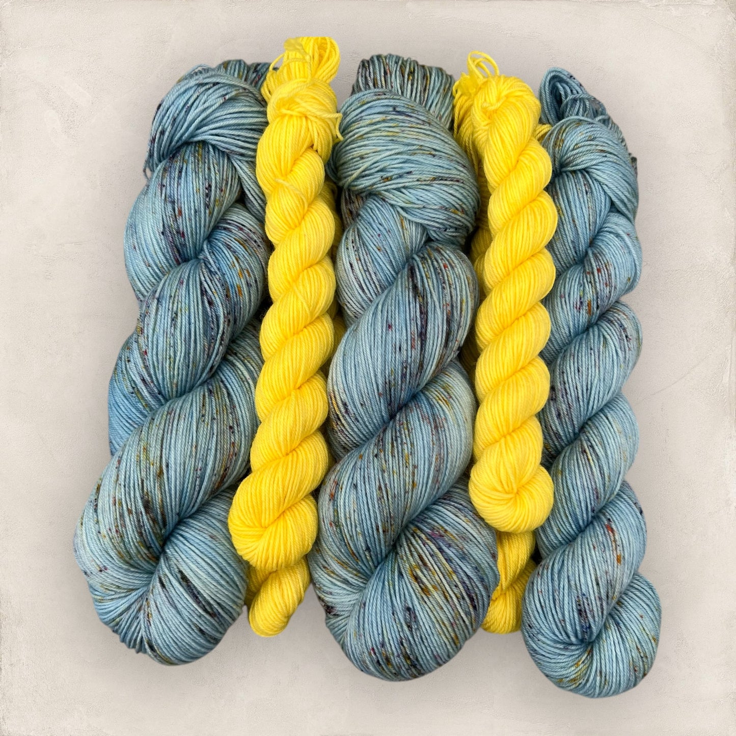 Mahoe Tweed Effect Speckled Sock Set 4 Ply image 3