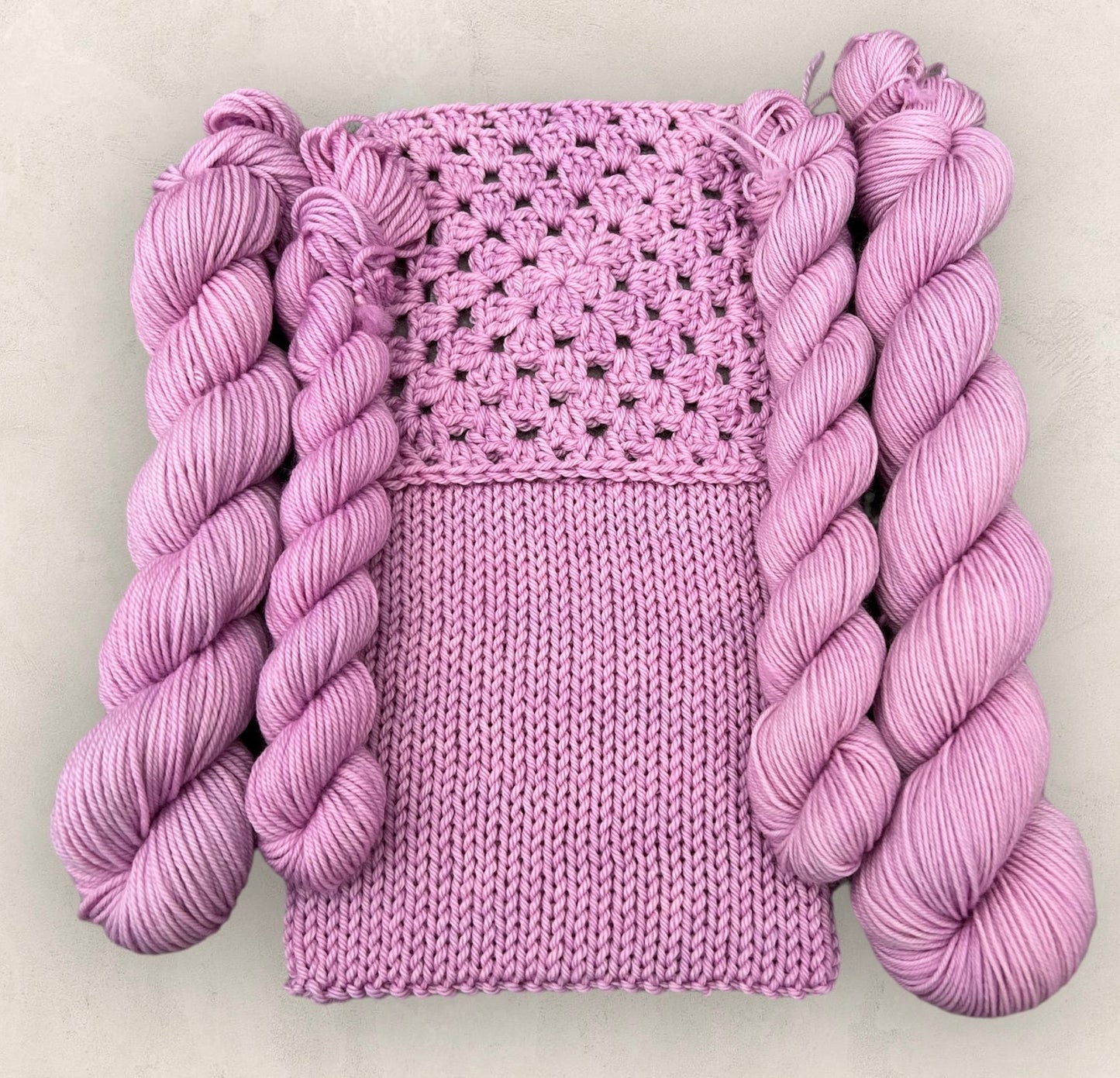 4 Ply or DK Yarn 100g- 50g - 20g -10g Smoky Pink P71 image 3